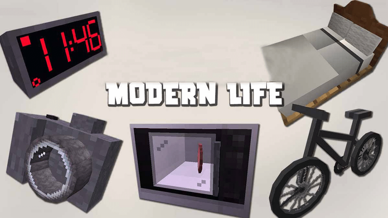 Minecraft Modern Life Mod