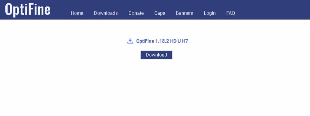 Optifine Download