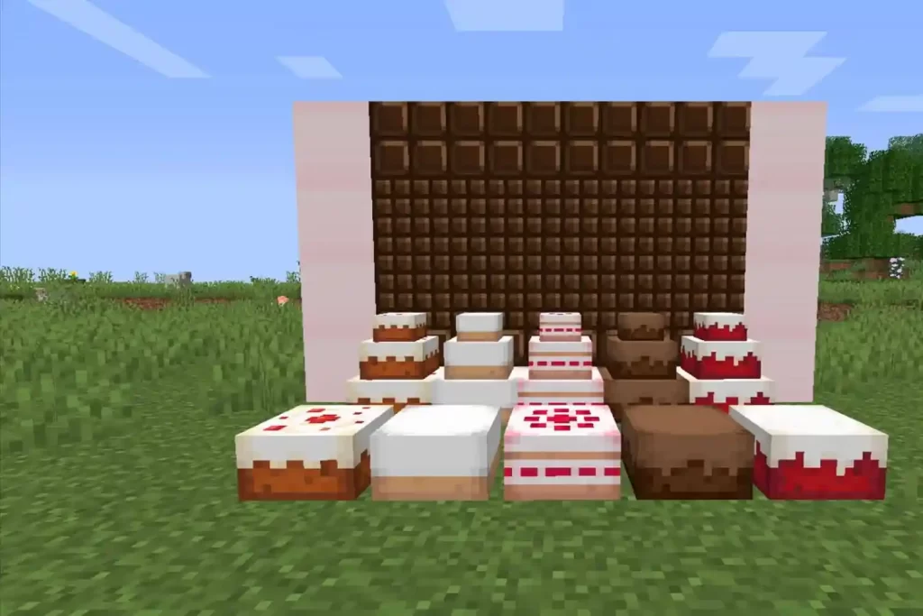 Minecraft cutecore mod cakes